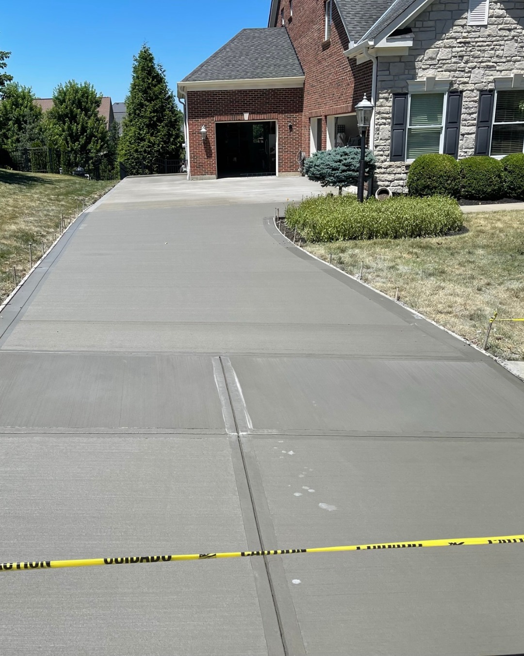 Driveway installation