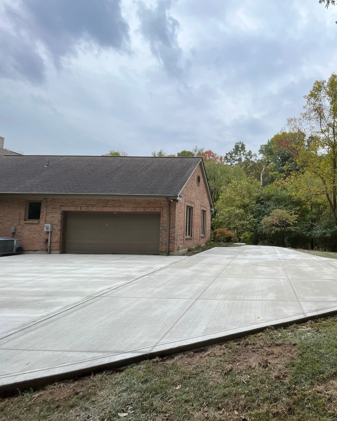 Concrete patio project